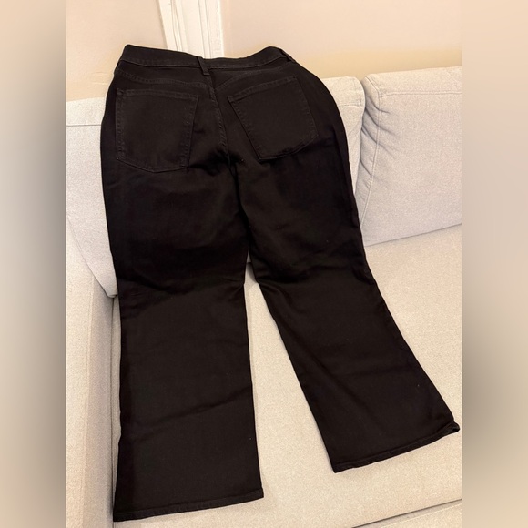 BRAND NEW! Old Navy Black High-Rise Wow Wide Leg Jeans - Picture 3 of 4